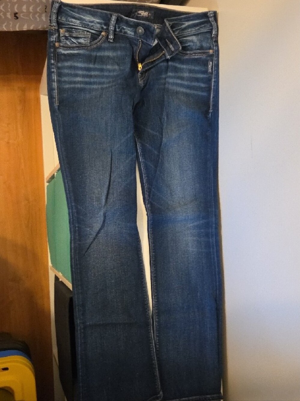 Silver Jeans Dark Blue Skinny Women’s Jeans Size 32x33 - Picture 2 of 3
